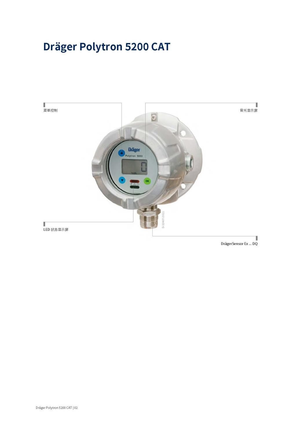 Dr?ger Polytron 5200 CAT